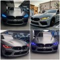 DRL NON RGBW Multicolor LED Boards Daytime Running Lights Red Ice Blue Daylight for BMW G14 G15 G16