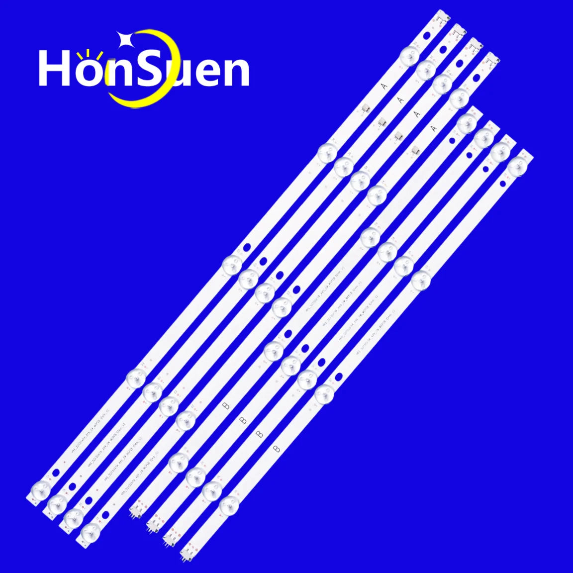 LED Strip for TF-LED50S01T2SU TV NVR-8060-504K2S-SMA-N HRS_SQY50A114_4X9_2W_MCPCB 12mm_V2 STV-LC50ST0045U