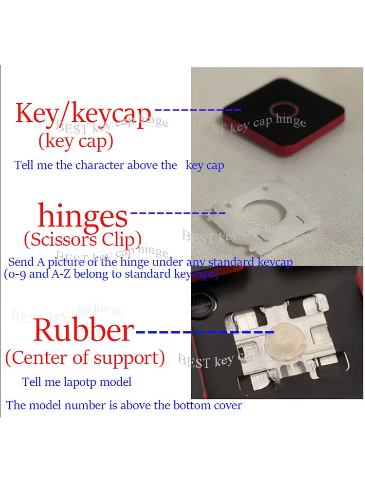Single Key hinges bracket clip For Lenovo LOQ 15IAX9 15IRX9 83DV 15IAX9I LOQ 15ARP9 83JC 83GS 15AHP9 83DX laptop keyboard keycap