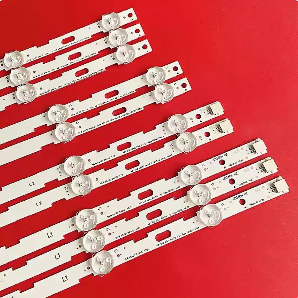 LED Strip for TH-42LRU6 TH-42LRU60 42LN5200 42LN5300 42LN5204 42LN549E 6916L-1402A 6916L-1403A 6916L-1404A