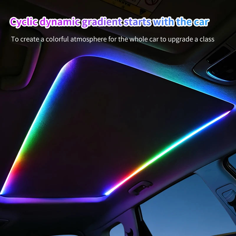 2026 Sunroof LED Strip Ambient Lamp Remote APP Control USB S