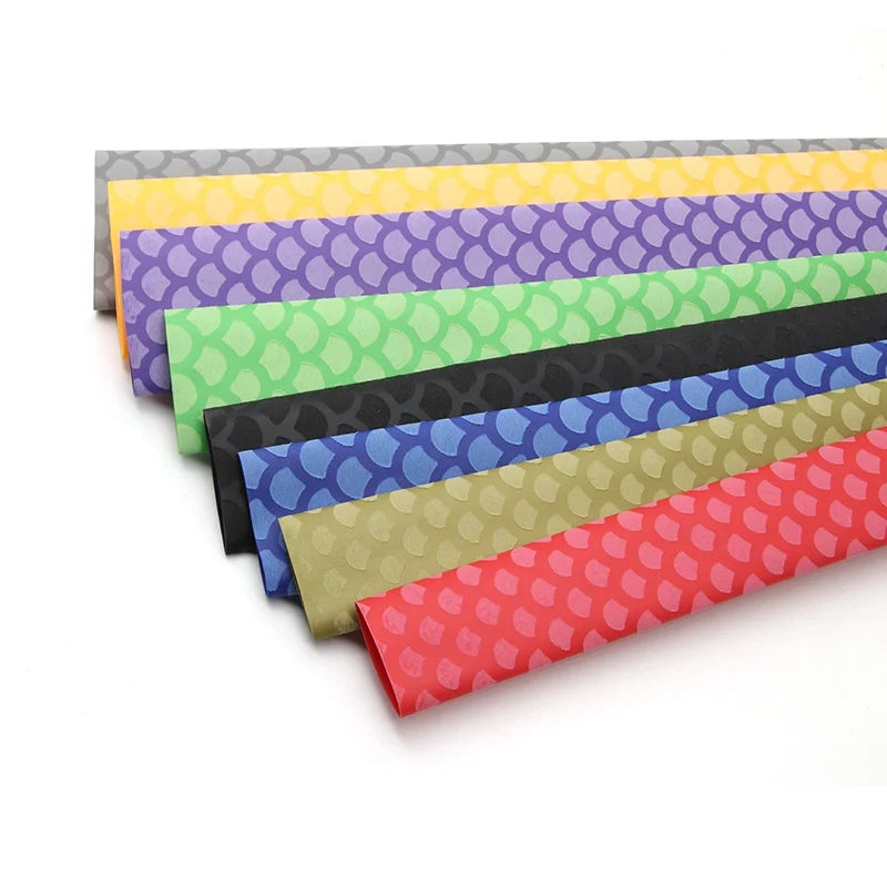 1m/pc Fish Scale Anti-slip Heat Shrink Tube Dia.15 45mm 2 1 