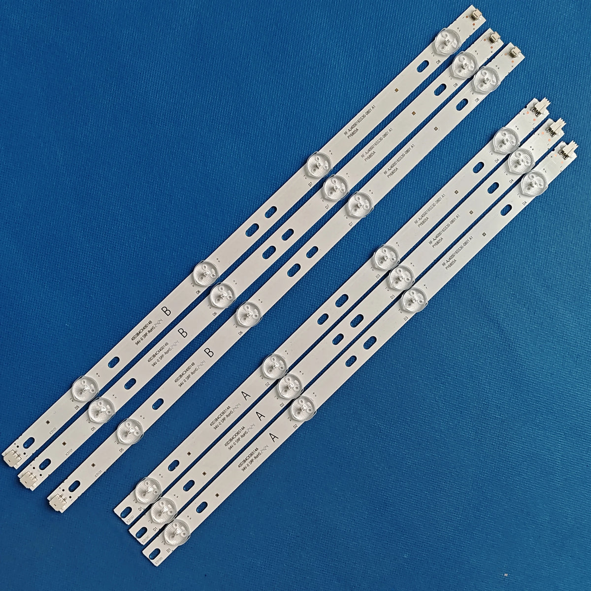 LED strip 8LED For Sharp RF-AJ400016SS30-0801 40BG3K 40BL5EA 40BL2EA 40BL3EA 40AJ2E 40AJ2I 40AJ2K 40AJ6IE