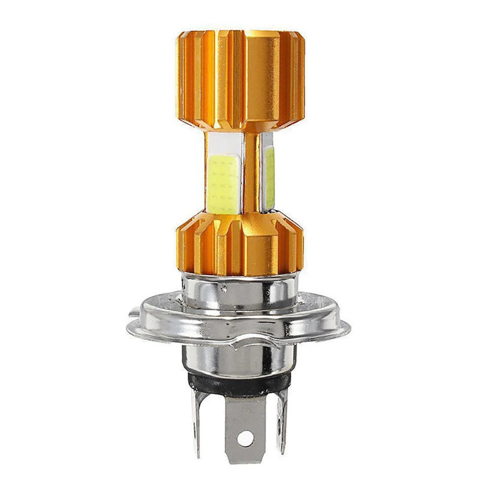 1pcs 12V High Quality H4/HS1 H6/BD20D 18W LED 3 COB Motorcyc