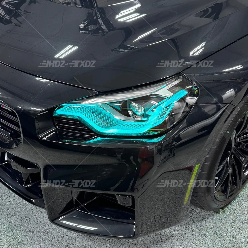 Angel Eyes DRL LED Boards For BMW 2 Series G42 M2 G87 2021-24 Adaptive LED Headlight Amber Blue Red Daytime