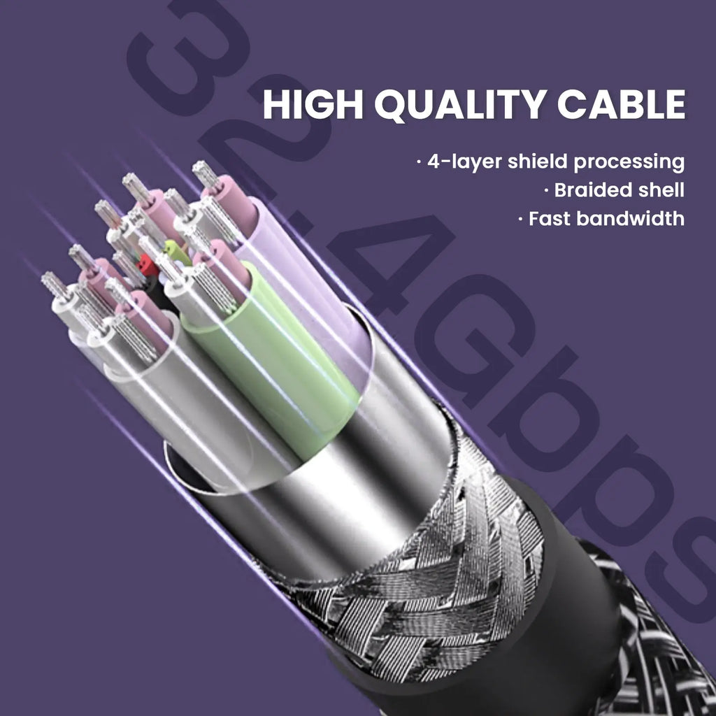 NIERBO DisplayPort Cable 8K DP 1.4Cable 8K 60Hz 4K 144Hz Bra