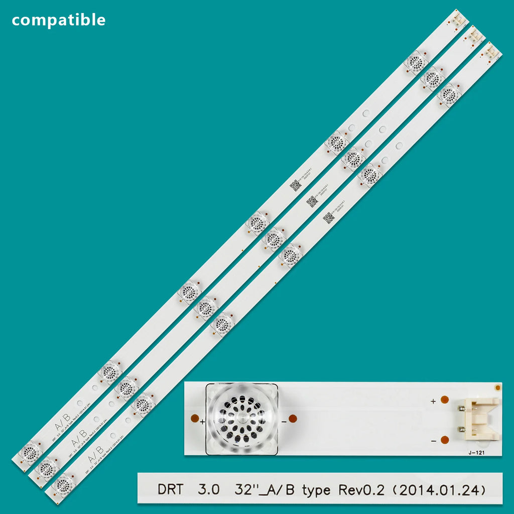 LED Backlight Strip for 30pcs/10set LED strip for AGF78400001 32LB551U 32LF580U 32LX341C 32LY345C 32LB560B