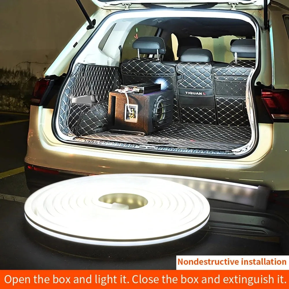 Car High Brightness Trunk Lighting Ambient Light 2/4M Interi
