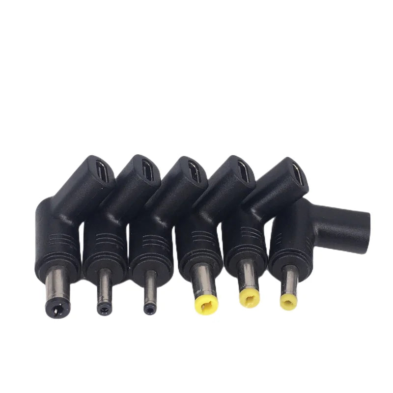 USB C PD to DC Power Connector Universal 5V 9V 12V 15V 19V T