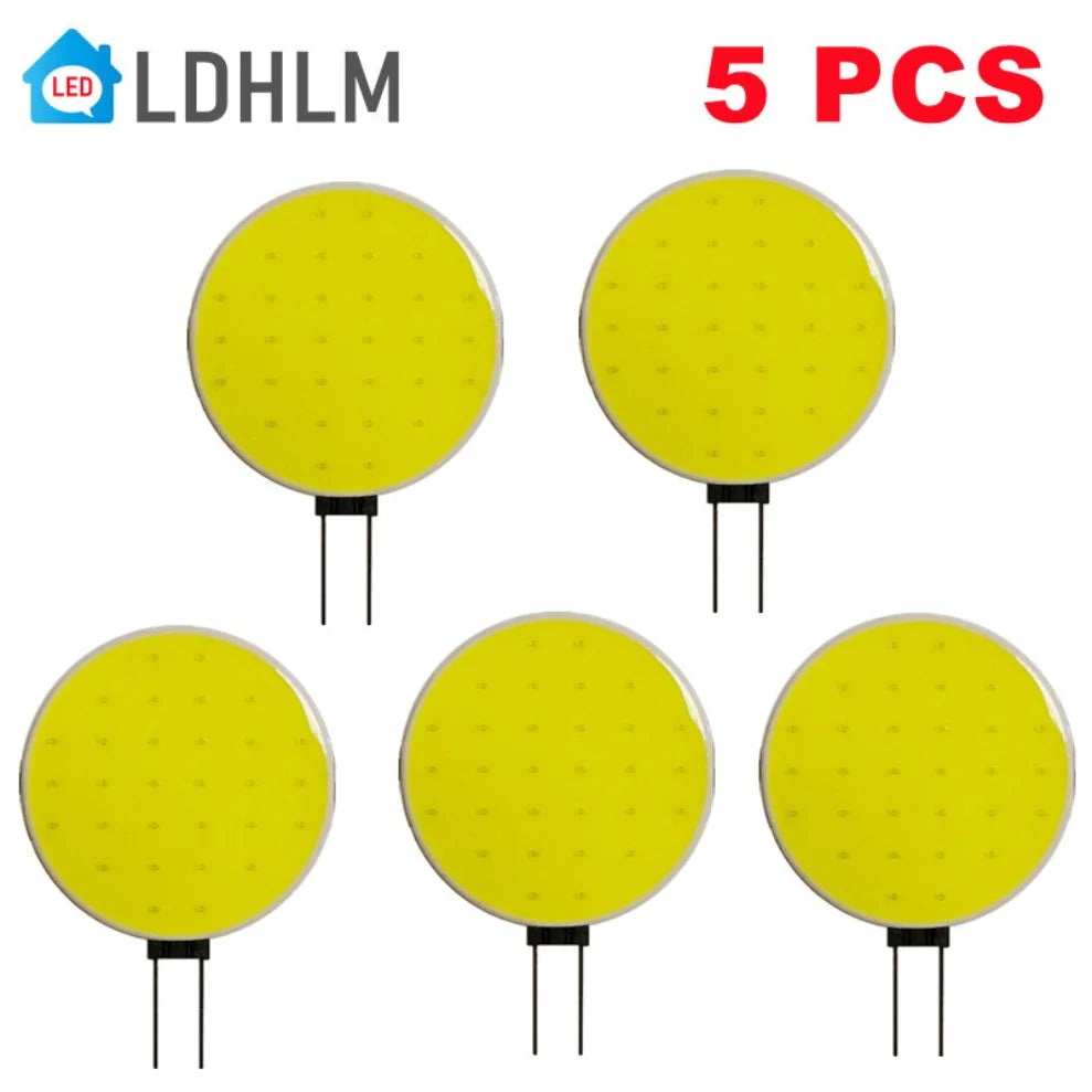 G4 LED Chip COB Bulb 5W 7W DC 12V SMD 5050 Bulb Light Cool W