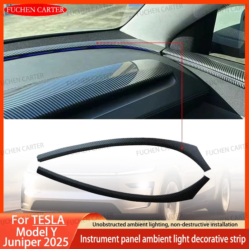 For Tesla New Model Y Juniper 2025 Instrument ambient light 