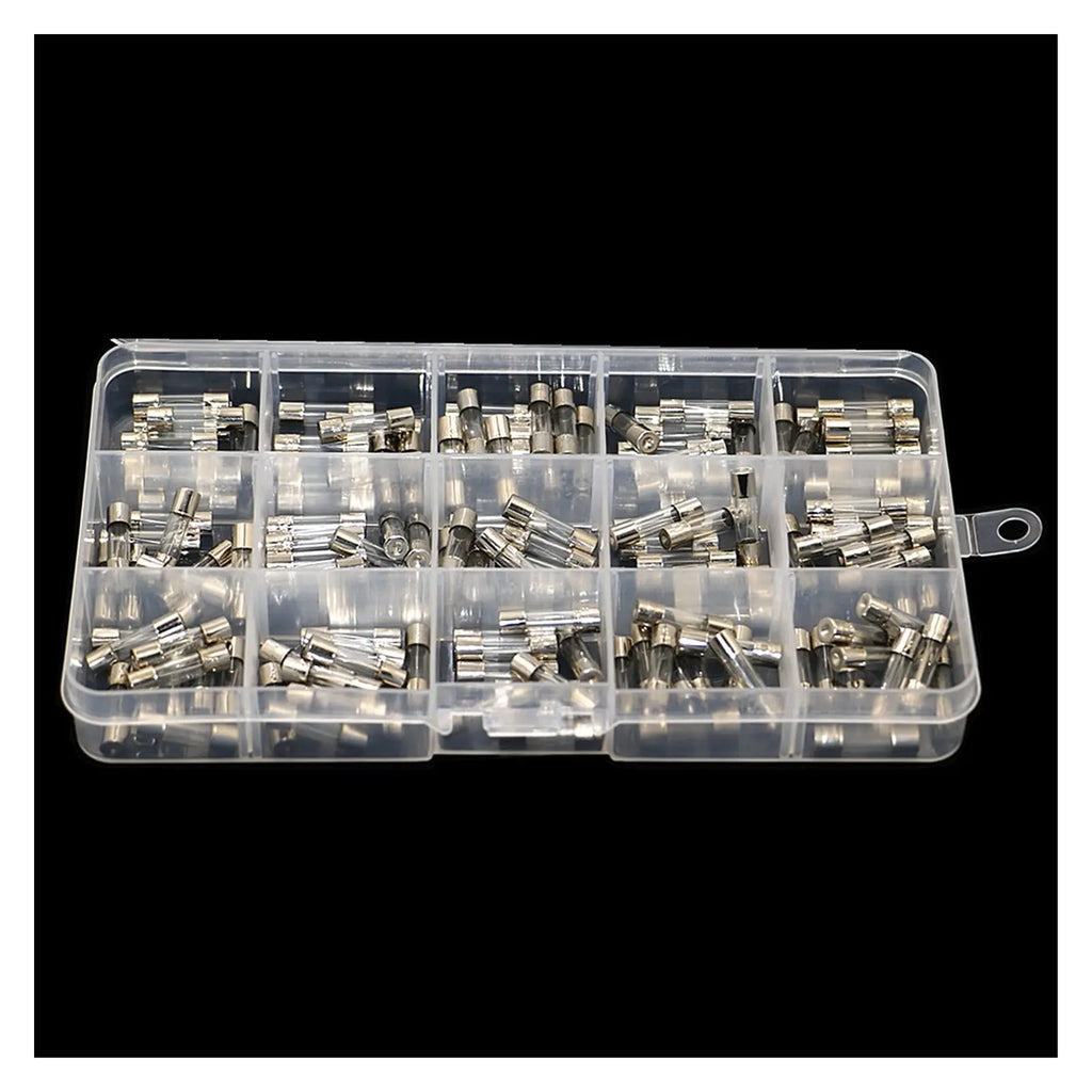 150pcs 5 20mm Fast-blow Glass Tube Fuses Car Glass Tube Fuse