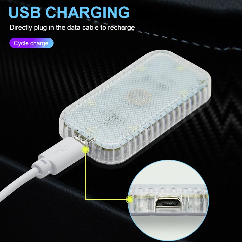 LED Touch Light Mini Wireless Car Interior Lighting Auto Roo