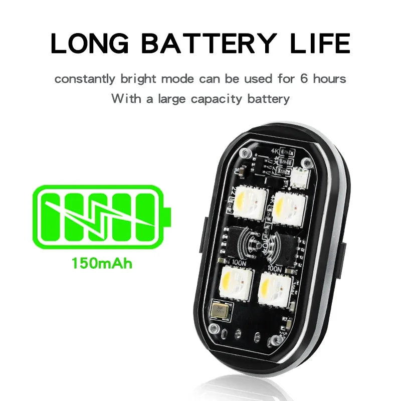 Rechargeable Wireless Light Aircraft Airplane Helicopter War