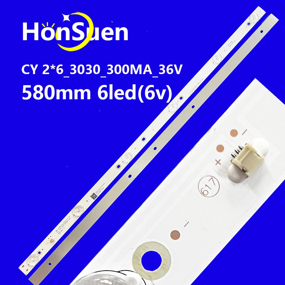 LED Backlight Strip for 32PL52TC-SM RF-BU320003SE30-0601 A0 CY-32DN-3030-300mA-36v 32PL12TC-SM 32PL13TC-SM