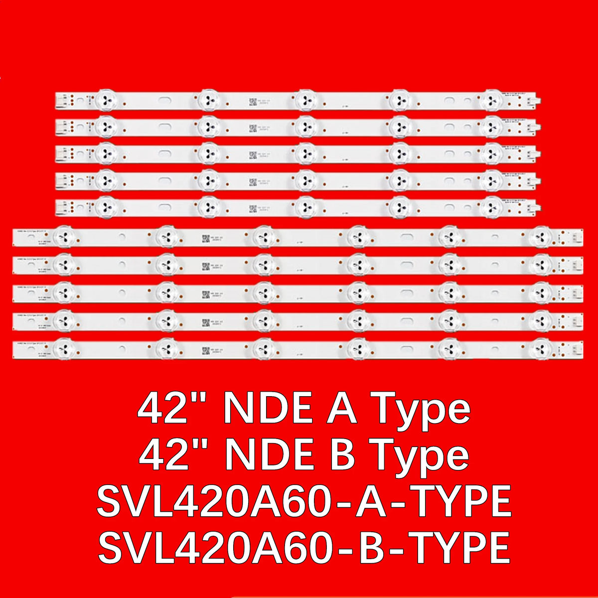 LED Backlight Strip for 8Pcs 42" NDE SVL420A60 LED Backlight For 42LS315H 42LS341T 42LS345T 42LS451T 42LS3150