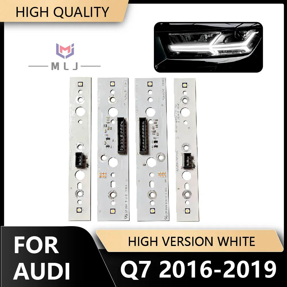 Angel Eye DRL Board LED Daytime Running Light Turn Signal Chip Car Spare Parts for Audi Q7 2017-2019