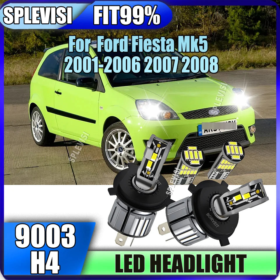 High-Quality & High Brightness H4 LED 6000K Car Headlight Bu