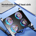 New Laptop Cooler Base Stand Foldable Laptop Cooling Pad Por