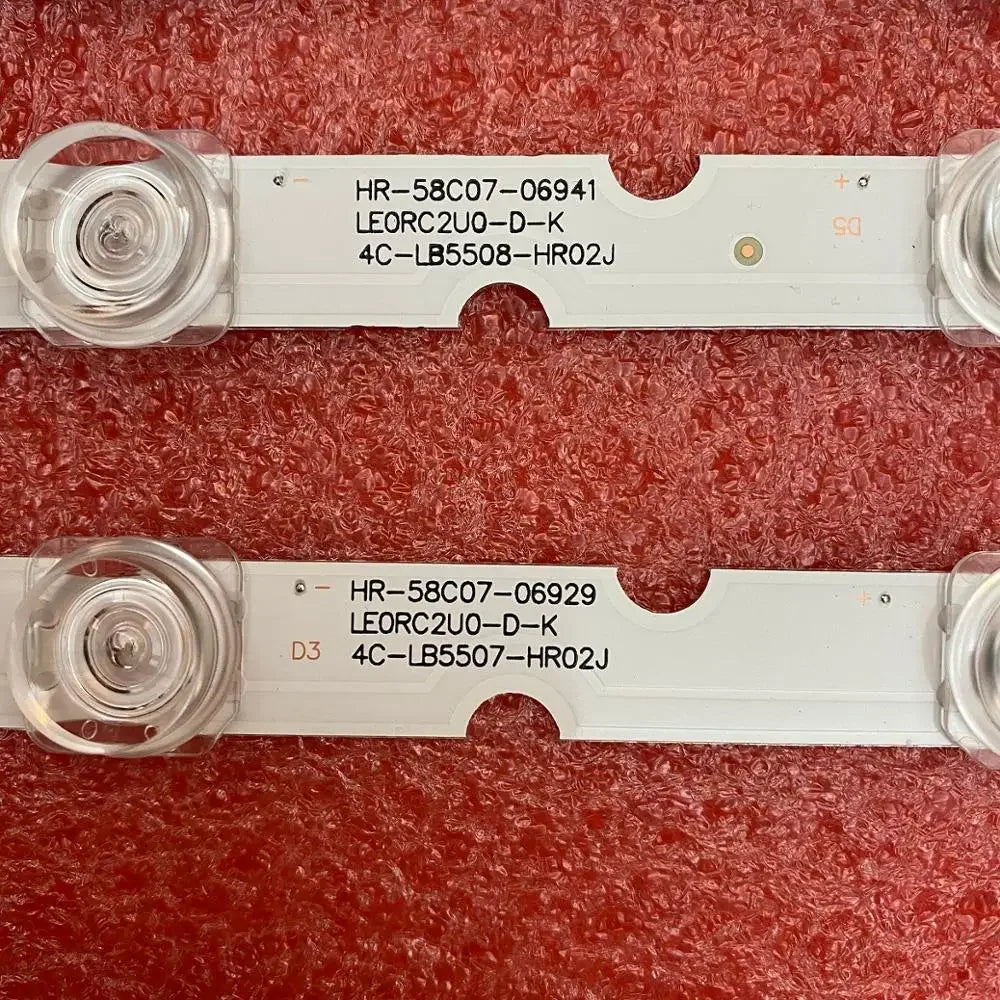 LED Backlight Strip for TCL 55S425 55S423 55S421 55P65US 55U3800C 55P65 55D6 55F6 55L2 4C-LB5507-PF02J HR03J