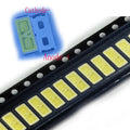 200PCS/Lot SMD LED 7030 6V 1W 90LM Cold White For TV Backlig