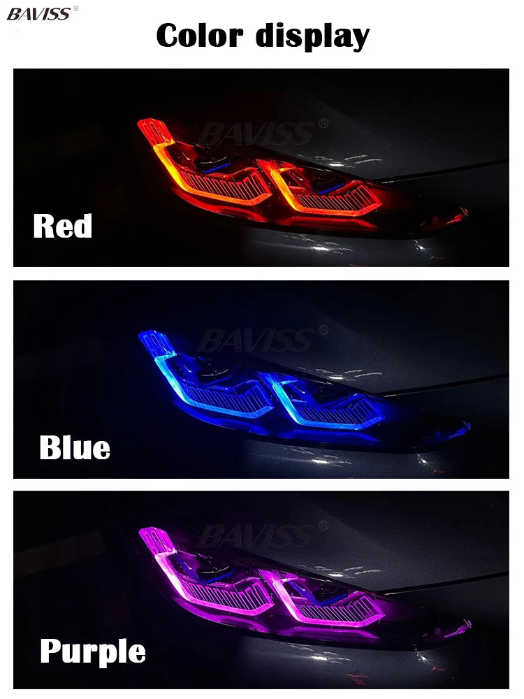 DRL Module RGB LED boards daytime running lights for BMW G15 G16 F91