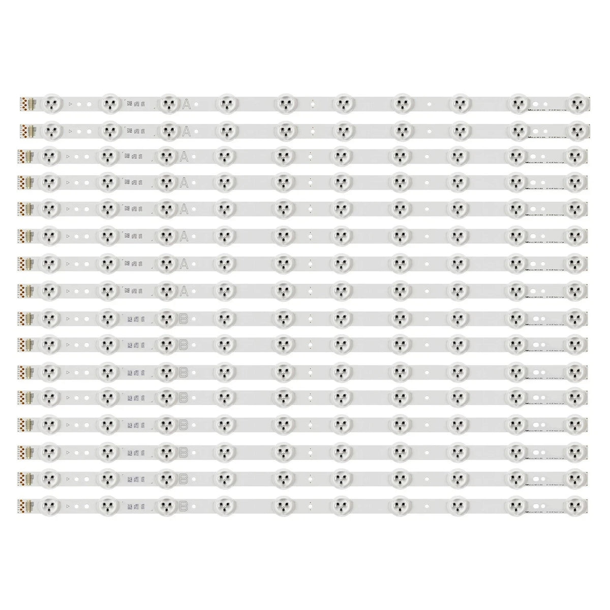 LED Strip for 55VH7B-BD 55" V15 DRT REV0.4 1 A-Type 55" V15 DRT 1 B-Type 6916L-2201A 6916L-2200B
