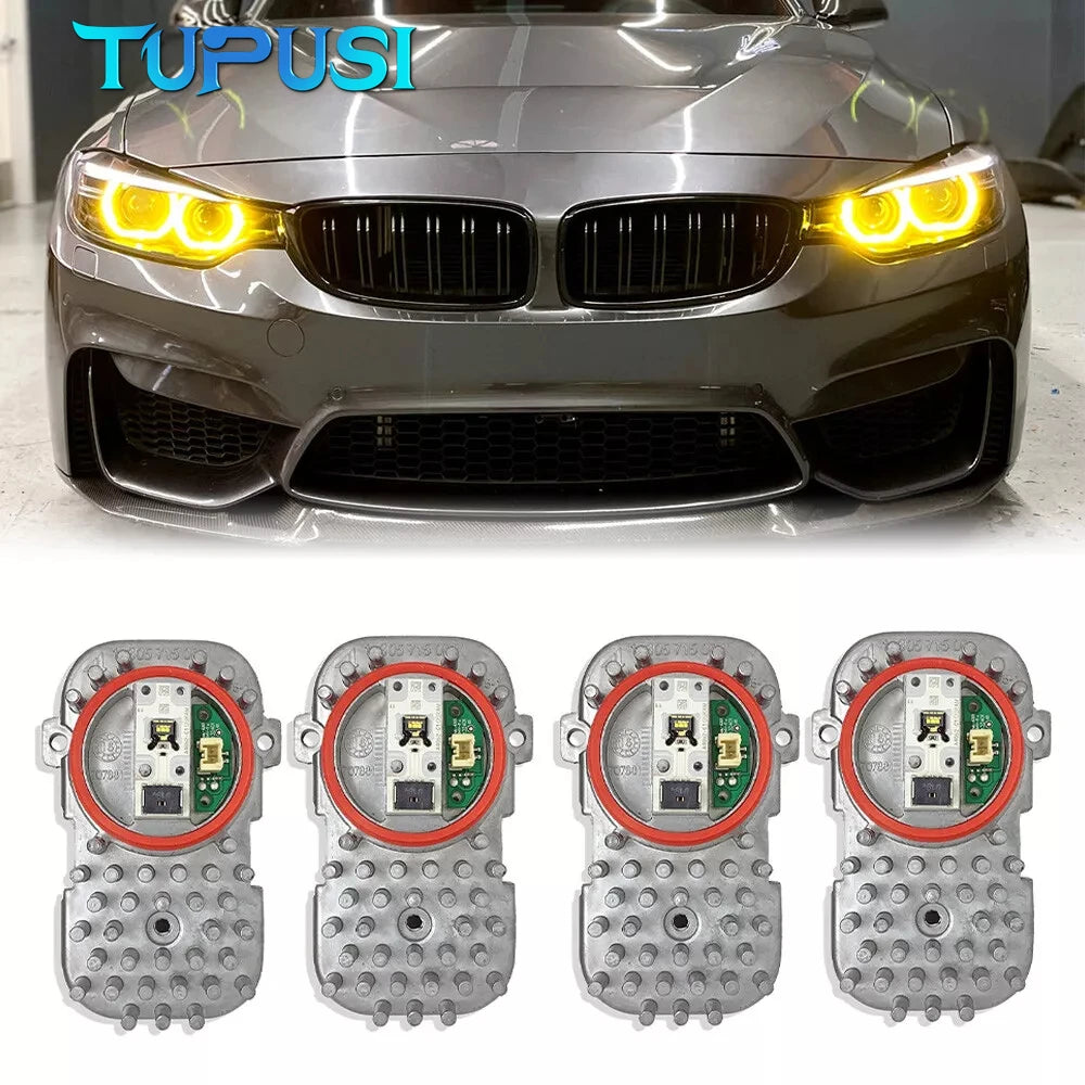 Xenon Headlight White Yellow Daytime Running Light Module for BMW F80 M3 F82 M4 F32 Old Model 10-19 X3 X4 X5