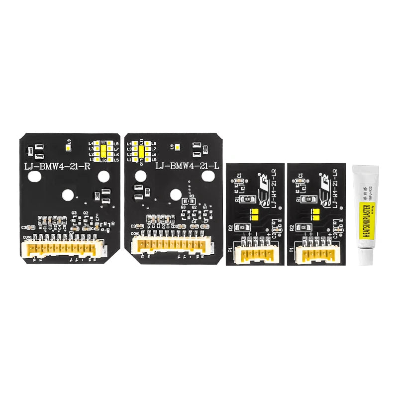 DRL LED Modules Board Set Replacement for BMW M3 G80 M4 G82 G83 G22 Laserlight US EU Spec 2021 Onwards
