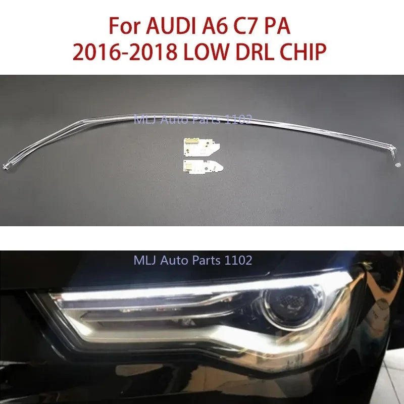Headlight DRL CHIP Tube Angel Eyes Daytime running chip Ballast Module Parts LOW for AUDI C7 A6
