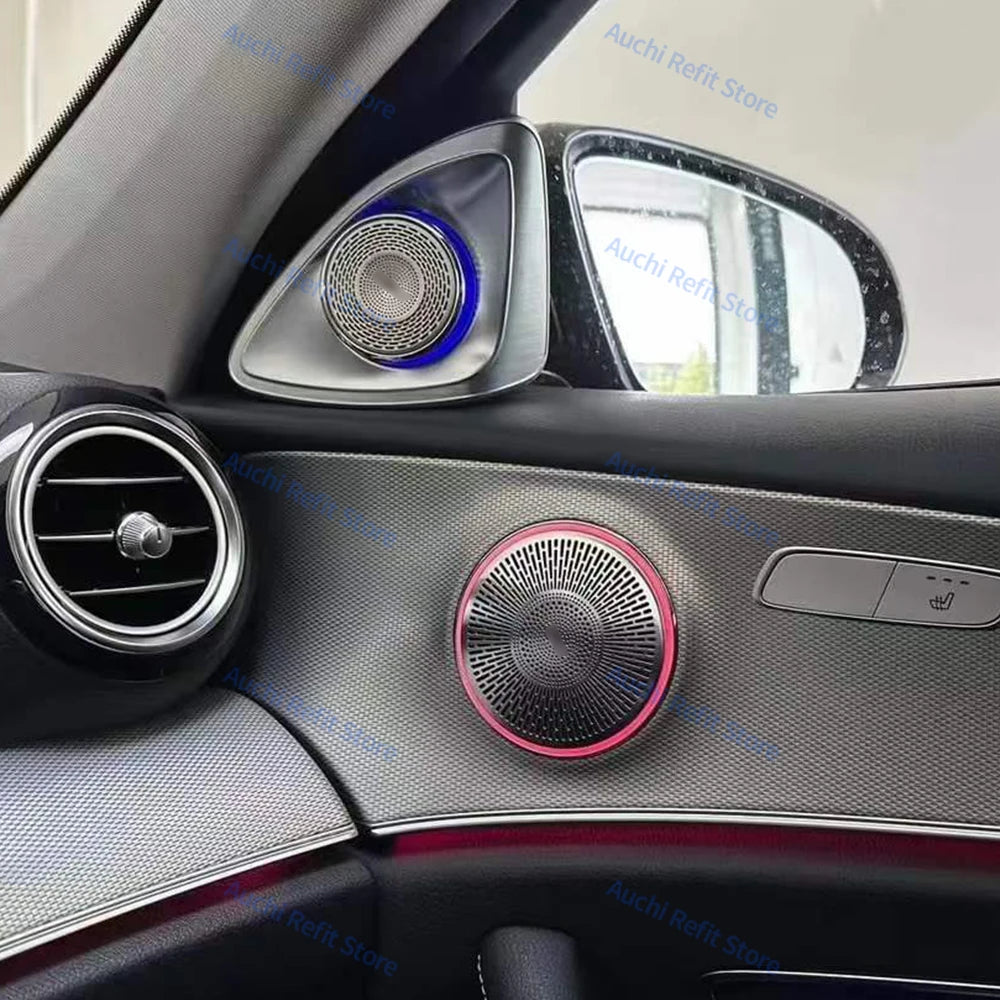 New LED Speaker Cover For Mercedes Benz W205 W213 X253 W238 