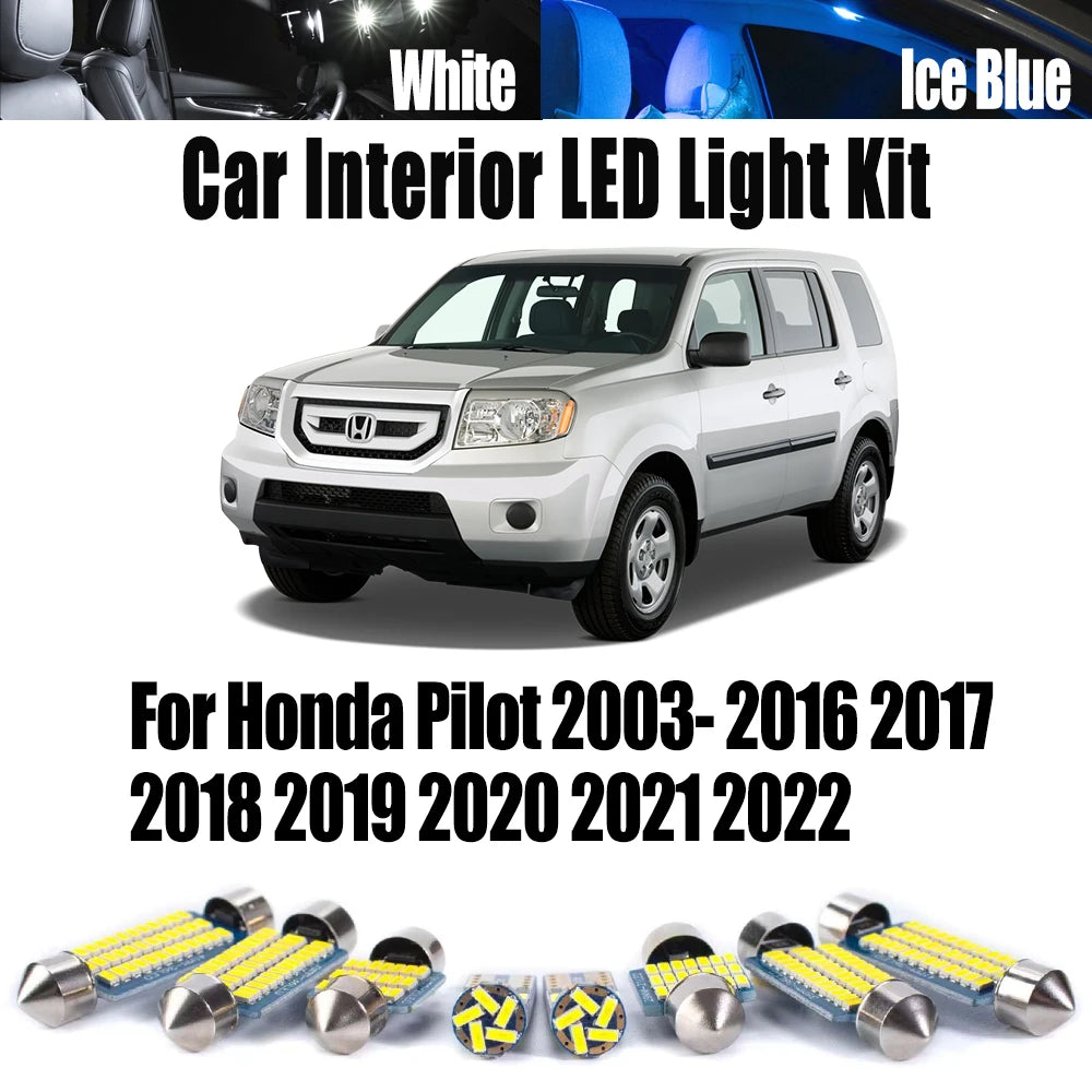 Canbus For Honda Pilot 2003- 2016 2017 2018 2019 2020 2021 2022 Car LED Interior Reading Dome Light for Honda