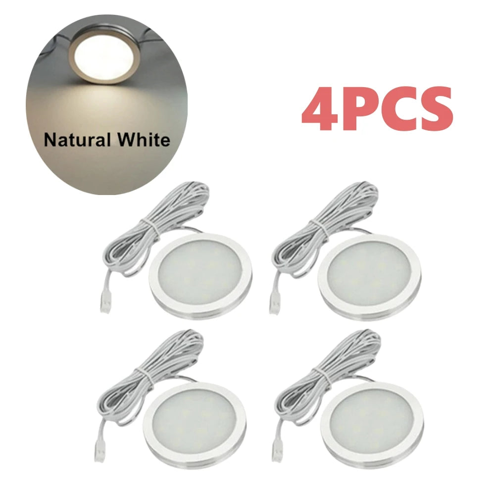 4PCS Interior RV Light Camper Lighting Caravan 220v LED Indoor Light White LED Reading Light Car Ceiling Lighting for Camper