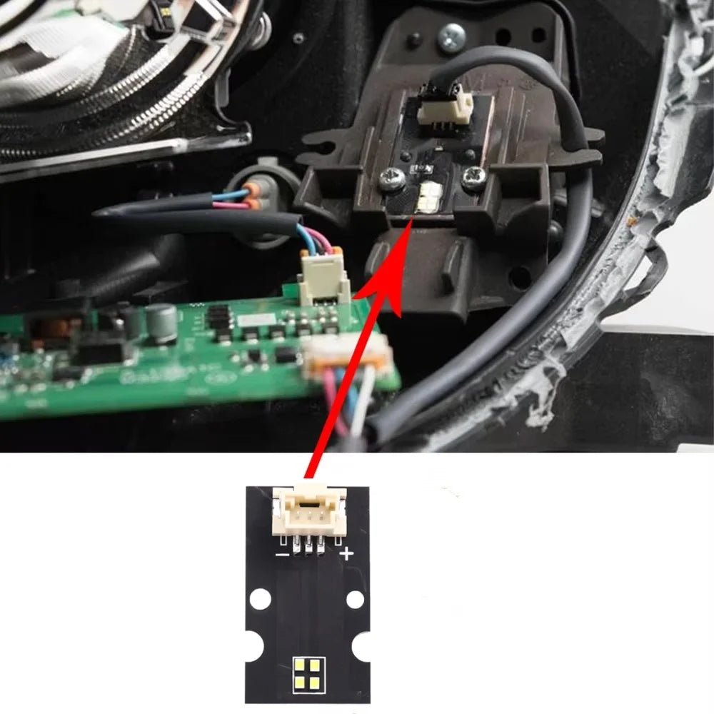 DRL Boards Angel Eyes For Honda Accord 9.5 2016-2017 Headlight Daytime Running Lights Chips Light Source