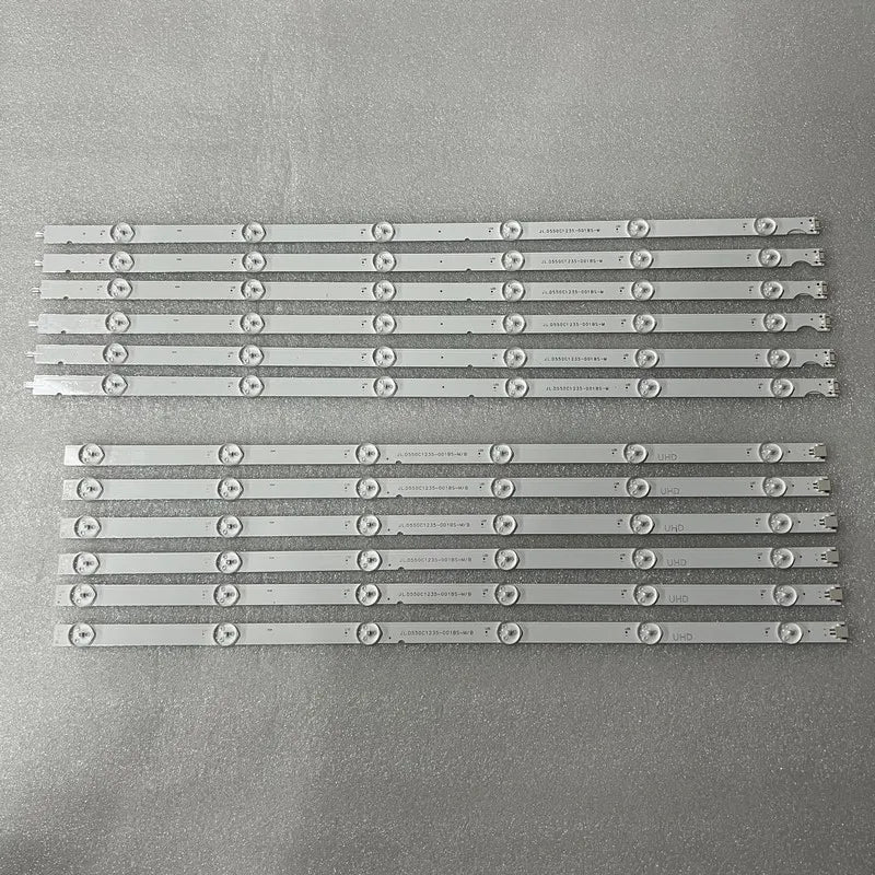 LED Backlight Strip for12LED for TV 55UK6100PTA 55UJ630Y-TA 55UJ632 JL.D550C1235-001BS-M - Replacement TV