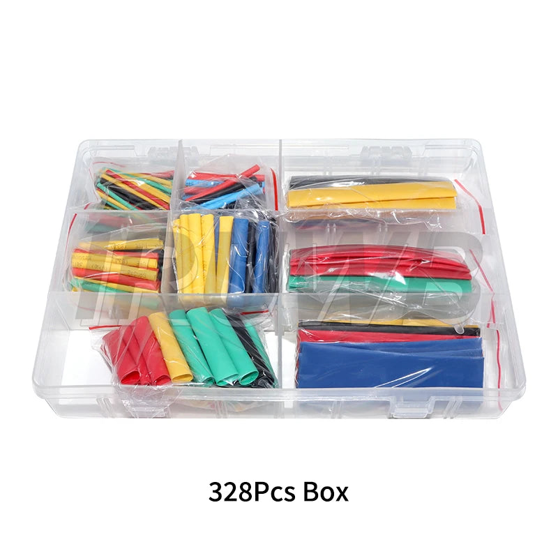 Electrical Connection Wire Cable Insulation Sleeving Heat-shrink Tubing Thermoresistant Tube Heat Shrink Wrapping Kit