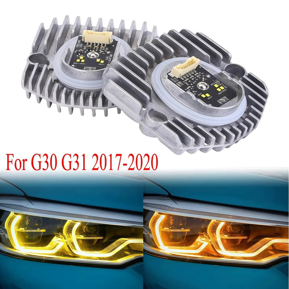 DRL LED Board For BMW 5 Series G30 G31 G32 GT M5 2017-2020 Adaptive LED Headligt Daytime Running Light DRL