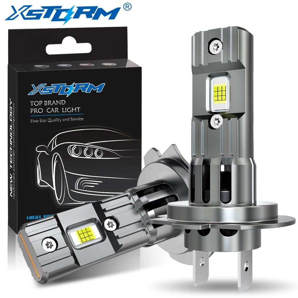 XSTORM H7 LED Headlight Kit Mini Bulb 100W 25000LM 6000K CSP