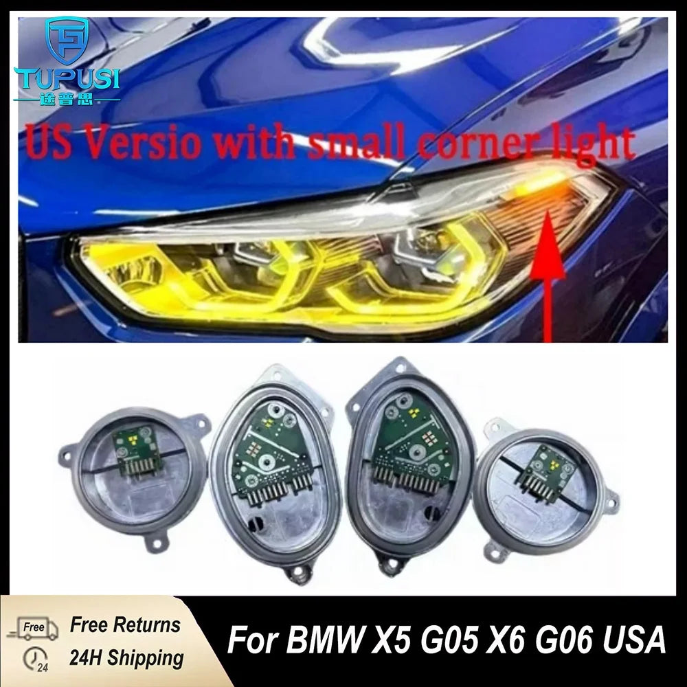 DRL LED Modules Full Laser Headlight For 2020 2021 2022 BMW X5 G05 X6 G06 40ix 50ix SUV Daylight LED