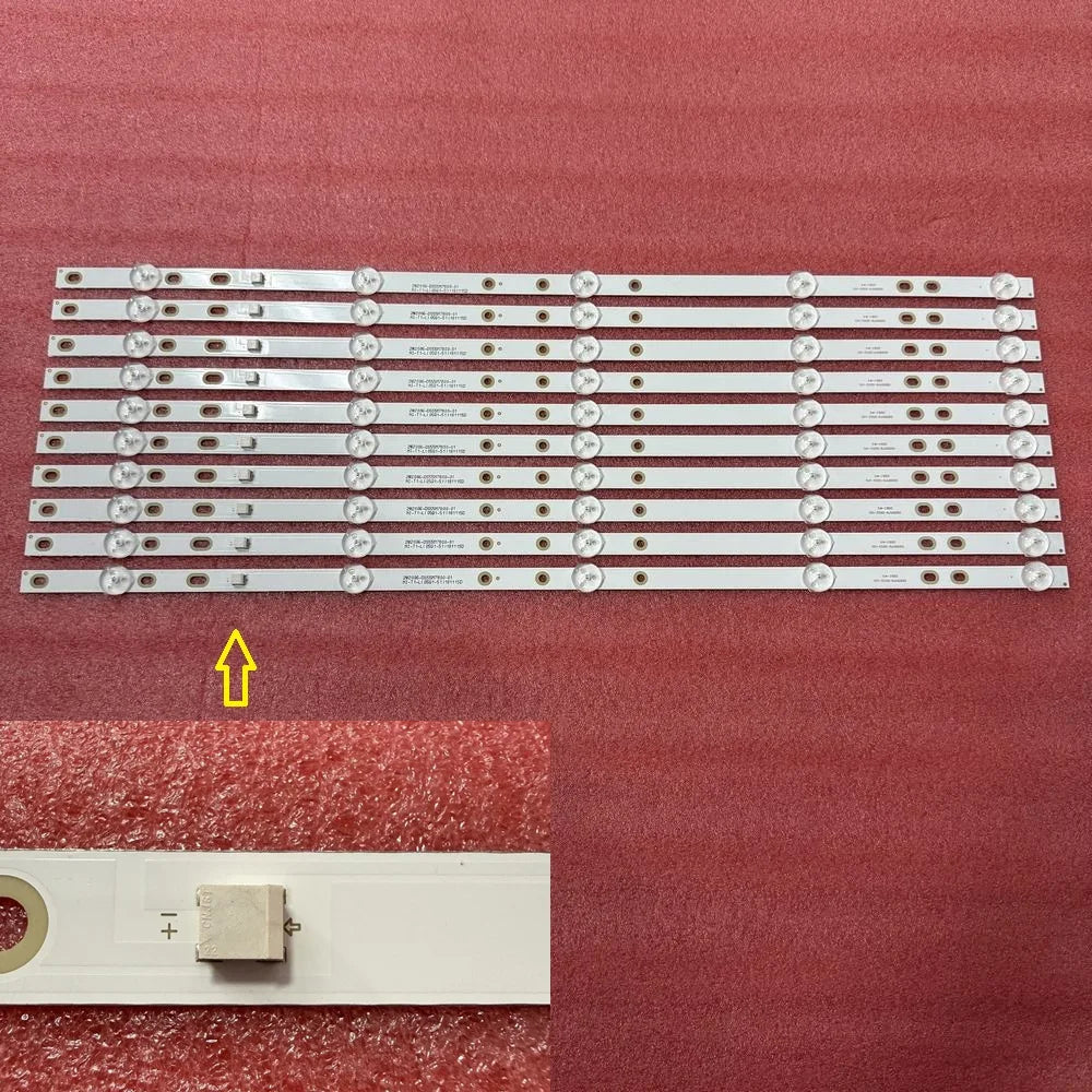 LED Backlight Strip for BBK 55LEX-5022/ft2c 55LEX-6027 55lEX-6039 55BAIRD TI5510DLEDDS 2W2006-DS55M7800-01