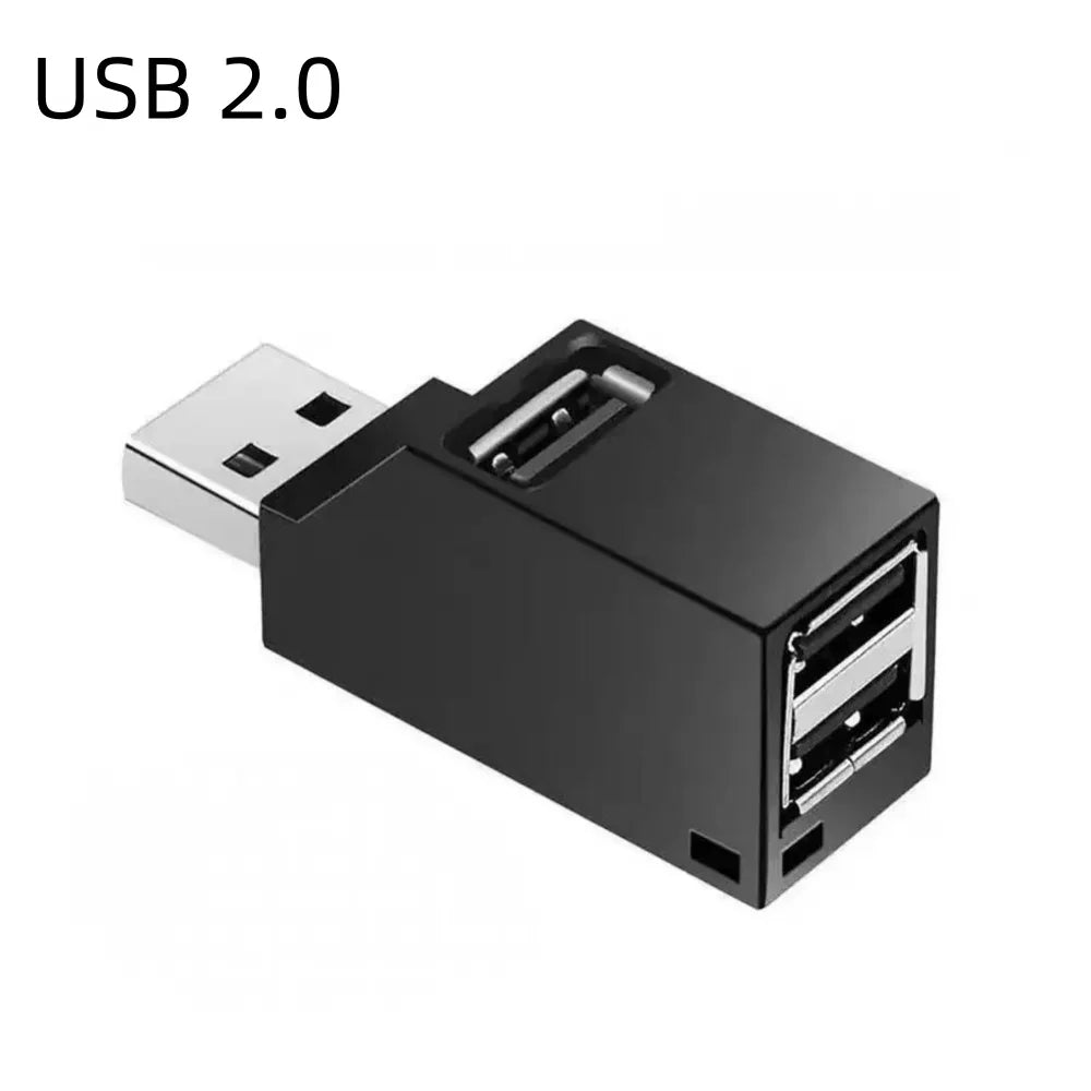 USB 3.0 HUB 3 Ports USB Expander Quick Charge USB Splitter Portable Multi Ports Power Adapter For Laptop PC Computer Accessories