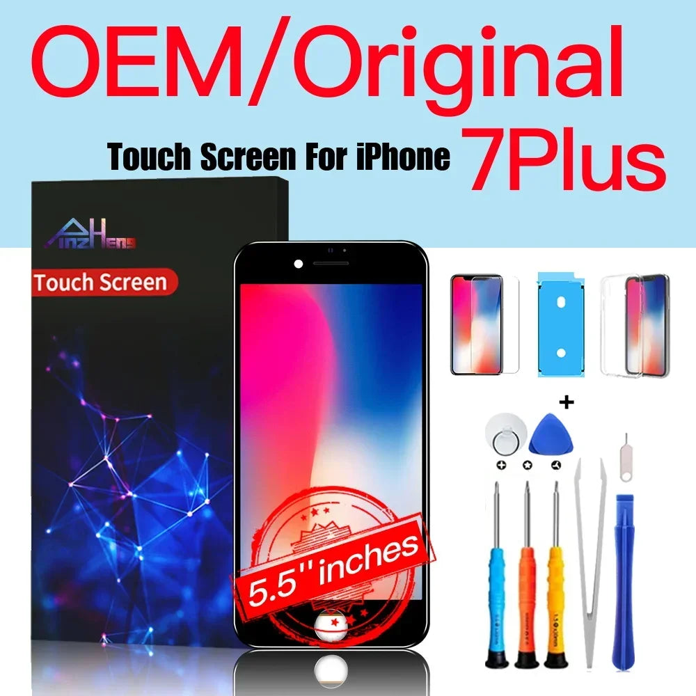 PINZHNEG High Quality Screen LCD OEM For iPhone SE 2020 8 PLUS 6 6S 7 Plus Display Incell Replacement Screen 10 Years Warranty