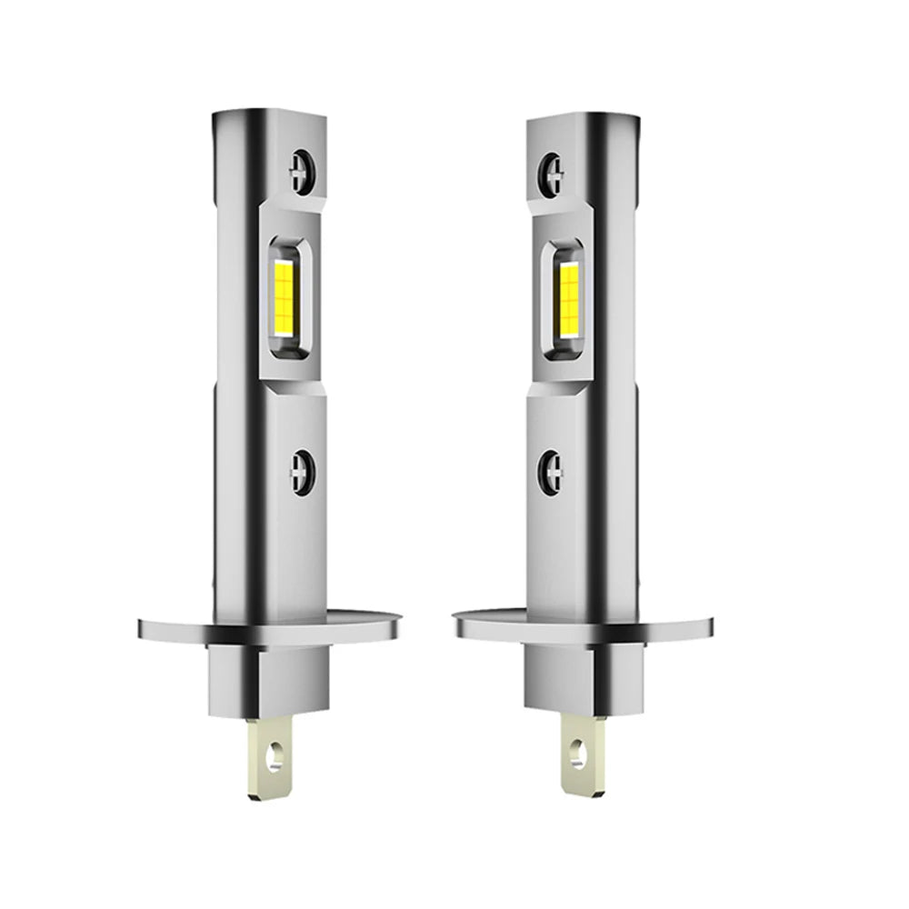 2Pcs 30000LM LED Headlights 6000K 100W 16PCS 7585 CSP 500% Bright Mini 1 1 Replacement H1 H3 H4 H7 Fog Lights 12V Auto Bulbs