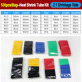 2 1/ 3 1/4 1 Heat Shrink Tube Set 73 900pcs Shrinkage Tubing Kit Cable Repair Protecter Wire Insulation Thermoresistant Sleeving