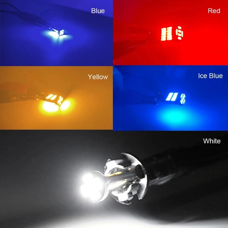 2-50pcs T10 W5W 194 501 Led Canbus No Error Car Interior Lig
