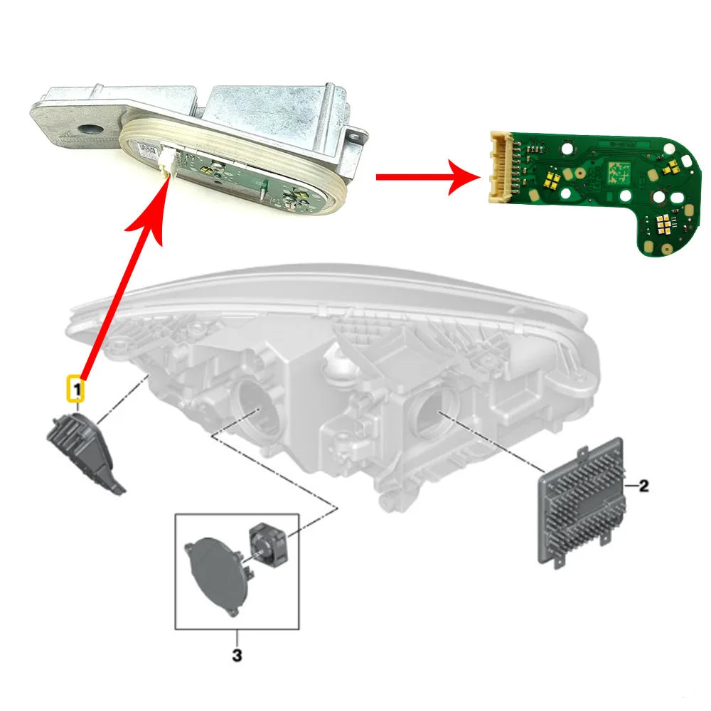 Angel Eyes DRL US EU Version Turn signal Boards For 2019-2023 BMW Z4 G29 LED Headlight Daytime Running Light