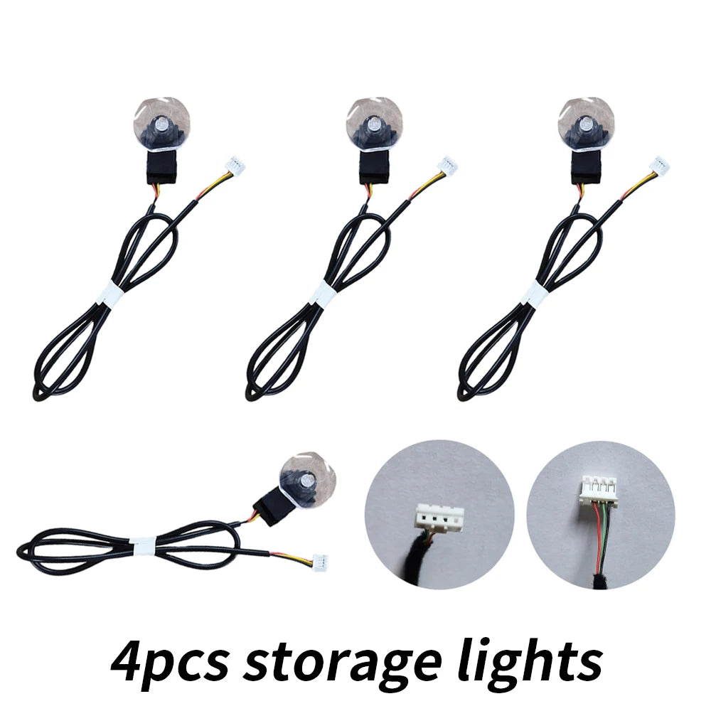 18 in 1 Full Color Streamer Symphony LED Ambient Light Parts Replace Accessories (3 Wires 3 Pins)