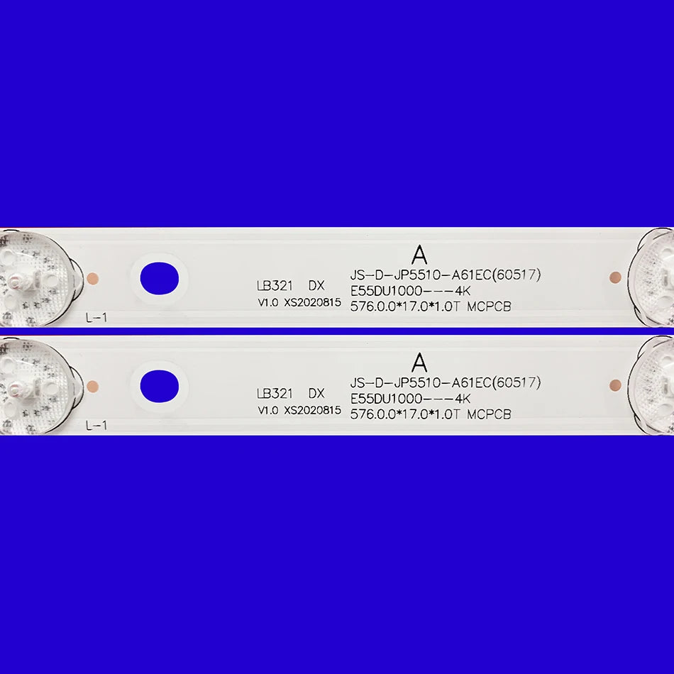 LED Backlight Strip for CTV550TSCURVED DU55100055JP CTV5584-UHD-SMART-CURVED PEERLESS 55 Smart TV 5530
