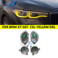 Angel Eyes DRL multicolor For 2019 2020 2021 BMW X7 G07 Laser Daytime Driving Lights Turn Signal LED Modules