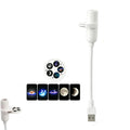 Mini USB Galaxy Star Projector Night Light 5/10/15 Patterns Clear Image With Film Starry Sky Ambient Light For Bedroom Car Decor